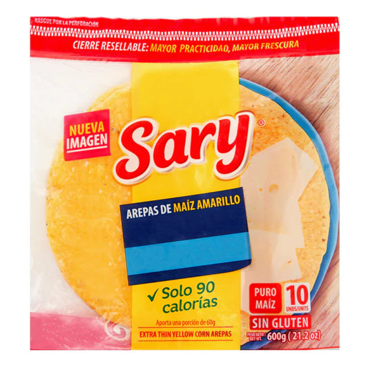 Yellow Corn Arepa - 10 pack (Sary) 1kg