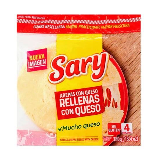 Arepa with cheese - 4 Pack (380g)