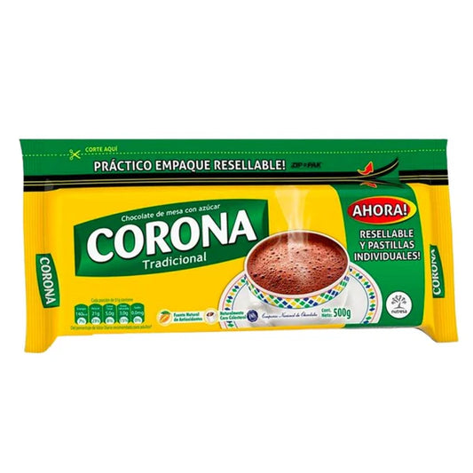 Corona Traditional Hot Chocolate Bar (500gr)