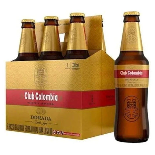 Club Colombia Beer bottle 6x Pack (330ml per unit)