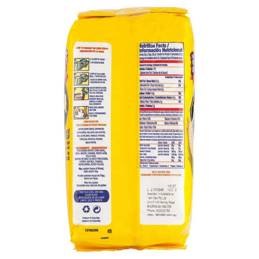 PAN White Corn Flour / Harina PAN Blanca (1kg)